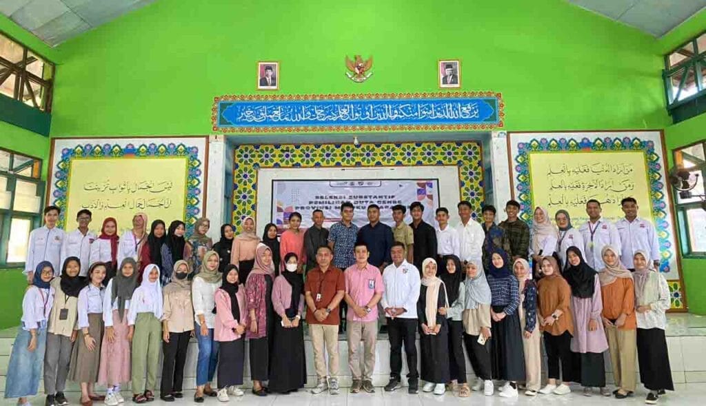 Foto bersama pada Pemilihan Duta Genre 2024