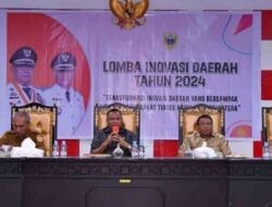 Wakil Walikota Kota Tidore Kepulauan Muhammad Sinen saat membuka sekaligus memberikan sambutan