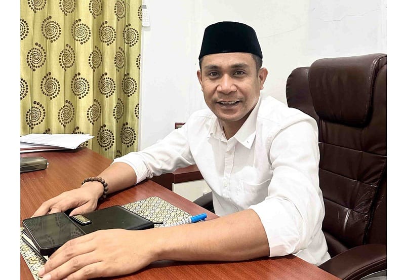 Randi Ridwan (Ketua KPU kota Tidore)