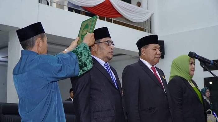 Pelantikan pimpinan DPRDKota Tidore Kepulauan