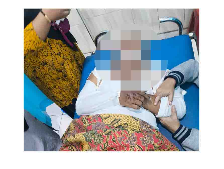 Jasad Korban Tabrakan di Rumah Sakit
