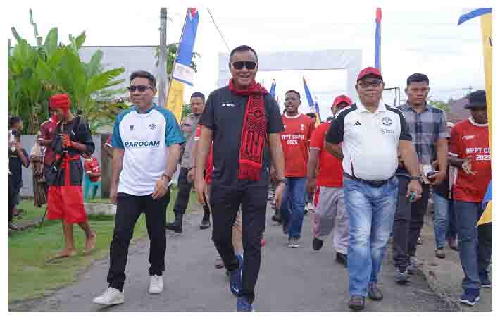 Wali Kota Tidore Buka Turnamen Sepak Bola Gawang