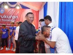 Walikota Tidore hadiri Pusam FC Kota Tidore Launching Jersey