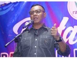 Walikota Tidore saat memberikan sambutan