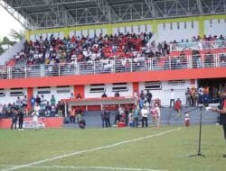 Wali Kota Tidore saat memberikan sambutan