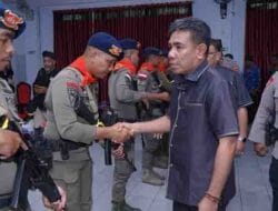 Wakil Wali Kota Tidore Kepulauan Ahmad Laiman dalam acara pelepasan di Aula Sultan Nuku