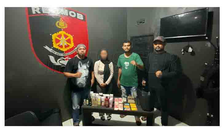 Pelaku yang diamankan