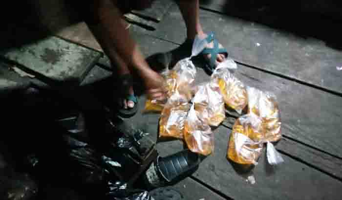 Miras yang di sita Polsek Ternate Utara