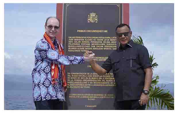 Dubes Spanyol Dan Wali Kota Tidore