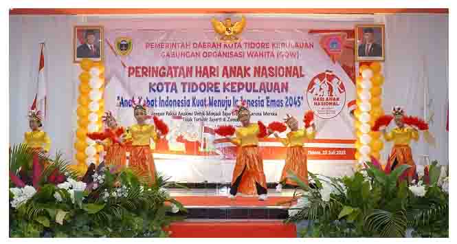GOW Kota Tidore Peringati HAN