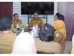 Walikota Tidore Kepulauan Muhammad Sinen, SE memimpin rapat Evaluasi Kinerja sekaligus meninjau Rumah Sakit Daerah_