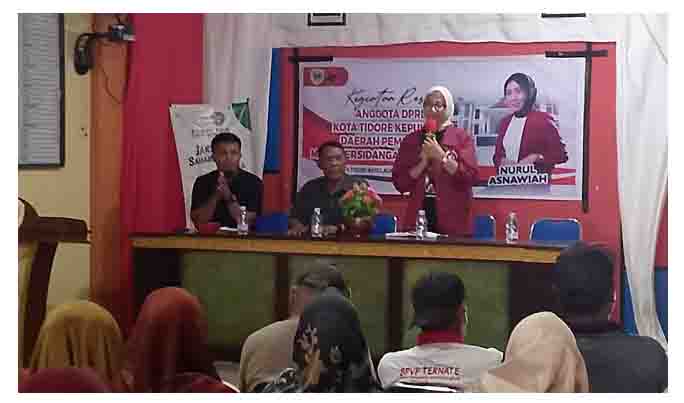 Nurul Asnawia gelar reses di Maregam