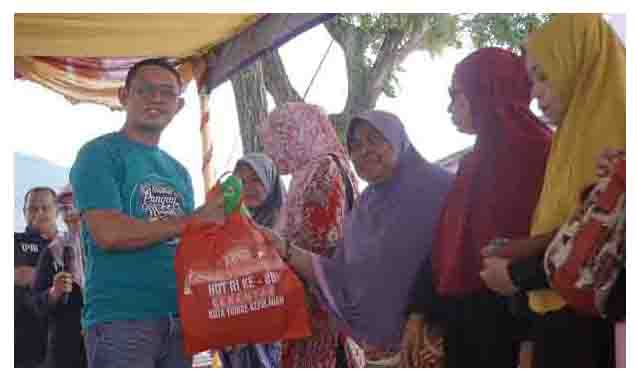 Pemkot Tidore Gelar Gerakan Pangan Murah Serentak dalam Rangka HUT ke 80 Kemerdekaan RI Tahun 2025 (2)