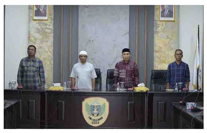 Walikota Tidore Kepulauan, yang diwakili Asisten Sekda Bidang Perekonomian dan Pembangunan, Taher Husaen, didampingi Kadis P2KBP3A M Hasybi Marsaoly.