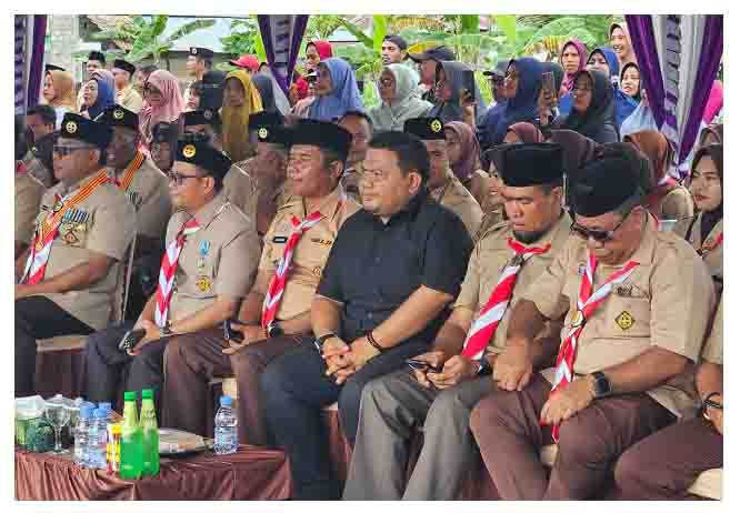 Ardiansyah Fauji Hadiri Kegiatan Pramuka Di Tadupi