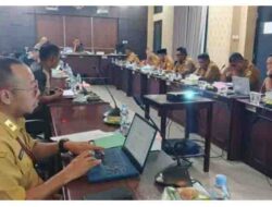 Rapat pembahasan hasil evaluasi Rancangan Peraturan Daerah