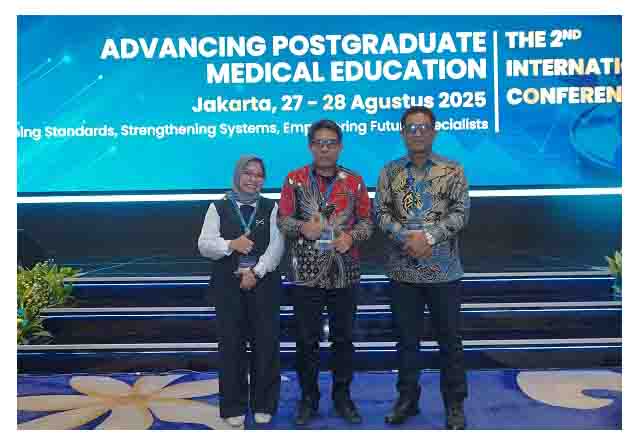 Wakil Wali Kota Tidore Kepulauan Ahmad Laiman bersama Plt Kadis Kesehatan dan Sekretaris RSD Tidore