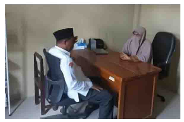 Kasi PHU Kemenag Halteng Koordinasi dengan Dinkes terkait persiapan pemeriksaan kesehatan jamaah haji