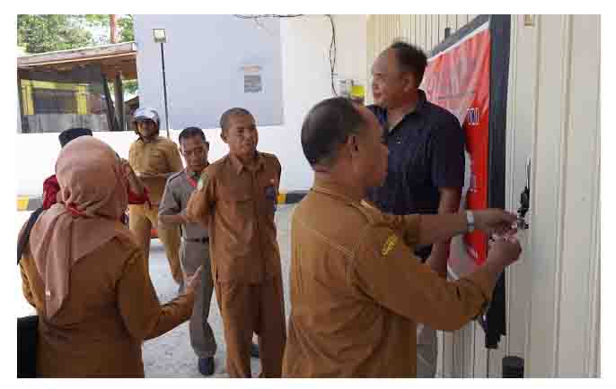 Pemkot Tidore Buka Segel Indomaret di Loleo