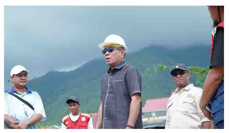 Wakil Walikota Tidore Kepulauan Ahmad Laiman, S.Sos Memantau Progres Pembangunan Rumah Sakit Daerah, Laboratorium Kesehatan dan Mall Pelayanan Publik