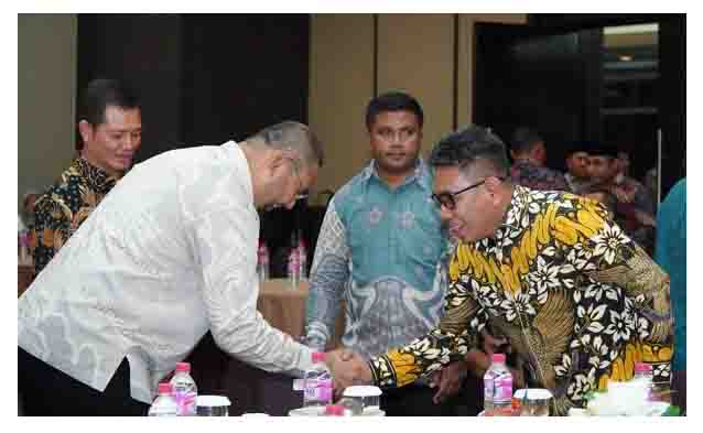 Wakil Walikota Tidore Kepulauan Ahmad Laiman, S.Sos hadiri gala dinner ramah tamah anggota VI BPK RI