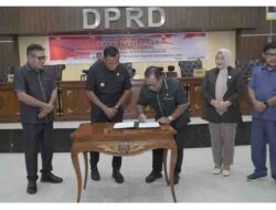 Penandatanganan Nota Kesepakatan KUA-PPAS