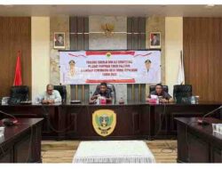 Wawali Tidore Pimpin Rapat Birokrasi Berkahlak