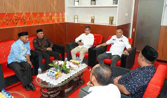 Kepala Kemenag Tidore Temui Wali Kota