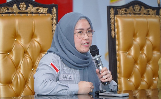 Kepala Divisi Peraturan Perundang-undangan dan Pembinaan Hukum Kantor Wilayah Kementerian Hukum Malut, Mia Kusuma Fitriana