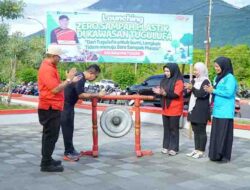 Launching Zero Sampah Plastik di Kawasan Pantai Tugulufa