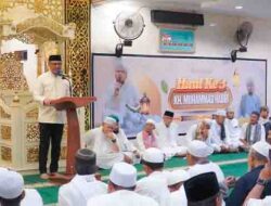 Wali Kota Tidore Kepulauan Muhammad Sinen bersama Wakil Wali kota Tidore Kepulauan Ahmad Laiman Menghadiri Sekaligus Memberikan Sambutan