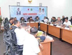 Wakil Walikota Tidore Kepulauan Ahmad Laiman Menghadiri Rakor bersama Tim BNPB RI terkait dampak dari kondisi Gempa yang terjadi di Maluku utara dan Sulawesi Utara di Ternate