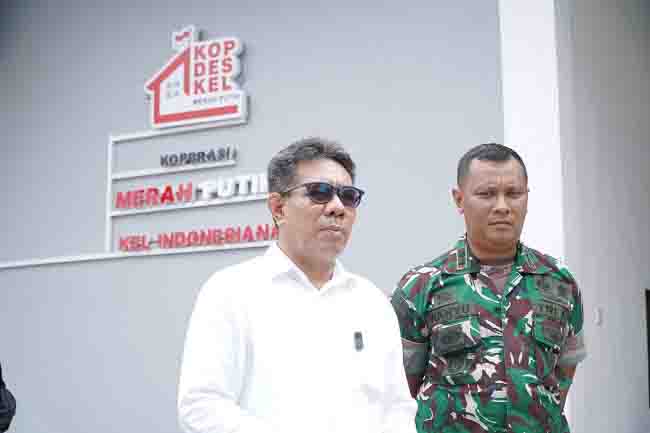 Wakil Walikota Tidore Kepulauan Ahmad Laiman Menghadiri Kegiatan Peresmian Operasional 1.061 KDKMP se Indonesia