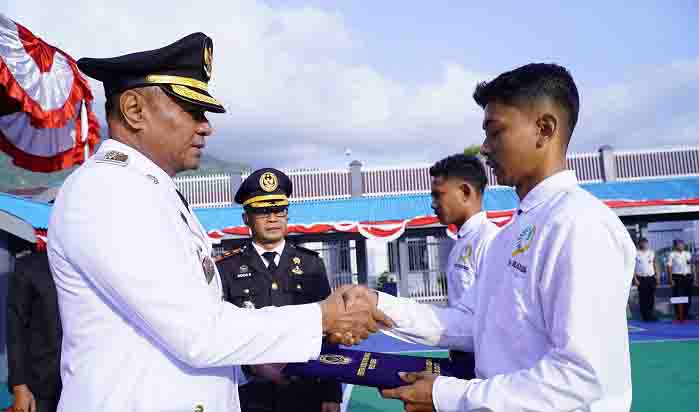 pemberian remisi dipimpin langsung oleh Wali Kota Tidore Kepulauan Muhammad Sinen