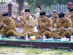 Pemerintah Kota Tidore Kepulauan menggelar Shalat Istisqa berjamaah