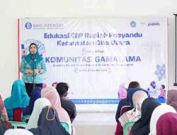 Kegiatan CBP Rupiah Posyandu diselenggarakan oleh Bank Indonesia